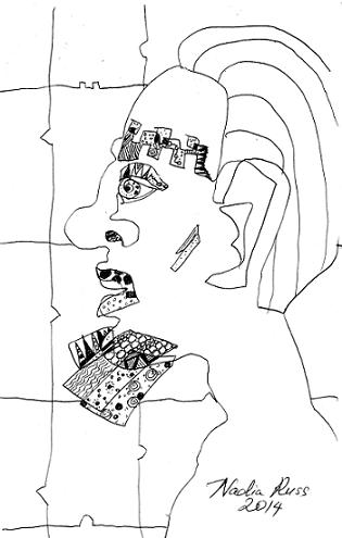 nadia_russ_neopoprealism_face_6_ink_pen_pattern_drawing.JPG